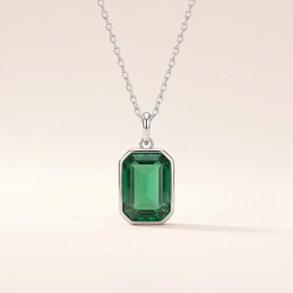 Birthstone Crystal Pendant Necklace
