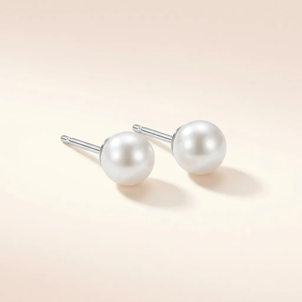 Freshwater Cultured Pearl Stud Earrings