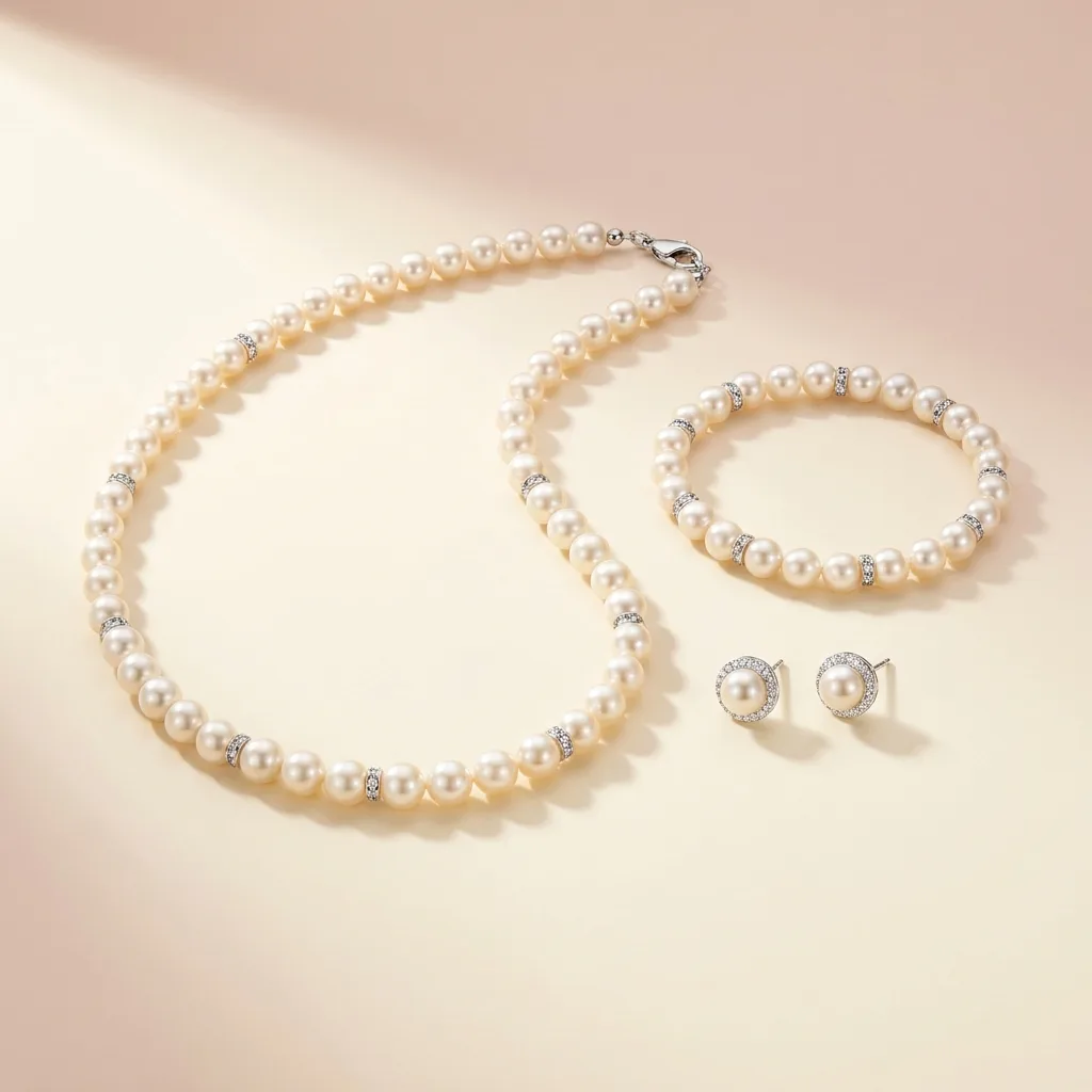 Three-Piece Cultured Pearl Jewelry Set