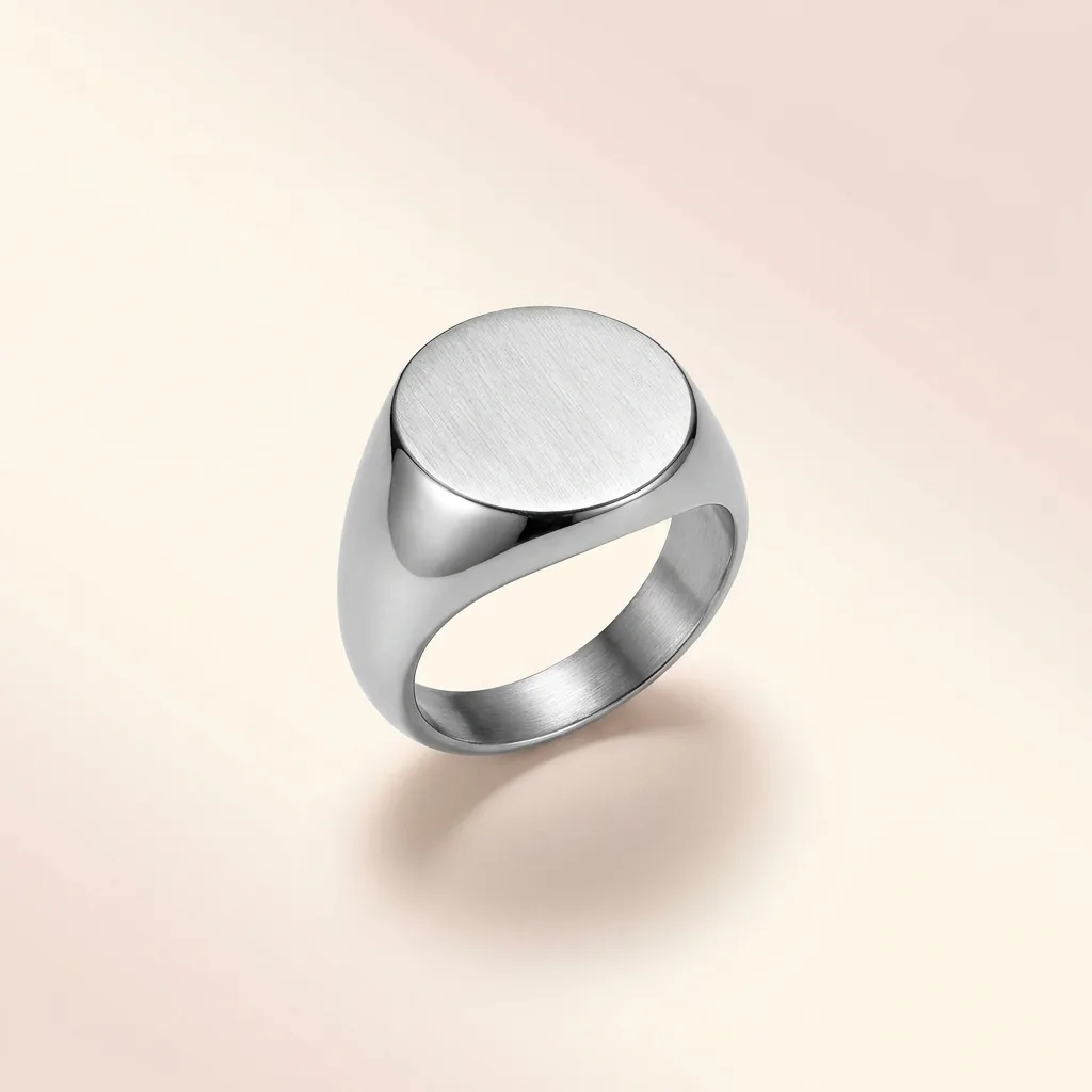 Stainless Steel Signet Ring